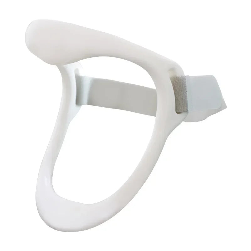Adjustable Cervical Neck Brace Posture Corrector & Traction Support White